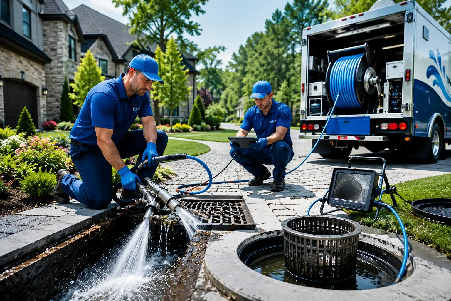 Local outdoor drain cleaning professionals in Emma, MO